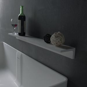 Поличка 30 * 12 * 6,5 см кам'яна Solid surface
