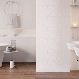 Кафель Moon Line White Satin Structure