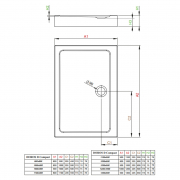 Піддон Doros D Compact 120x80