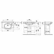 Раковина LB3 85 с покрытием LCC