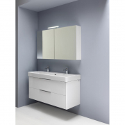Раковина Pro S 120 с двумя отверстиями и покрытием LCC