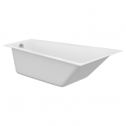 Ванна Crea 160x100 з ніжками, права