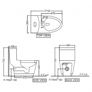 Унітаз Vignette Prime Rimless