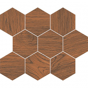 Декор Finwood Mosaic Ochra Hexagon