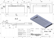 Раковина Miraggio Olmos 1200 Mirasoft