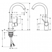 Смеситель Talis S Variarc