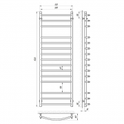 Полотенцесушитель Классик П15 50x150