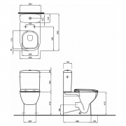 Унітаз Style Rimfree